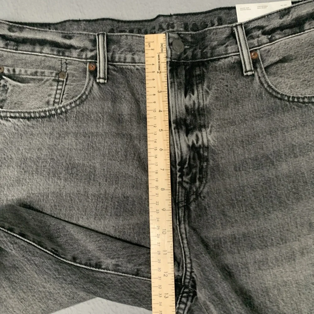 Vtg Y2K American Eagle Jeans Men 40x30 Relaxed Loose Baggy 100% Cotton Black NEW